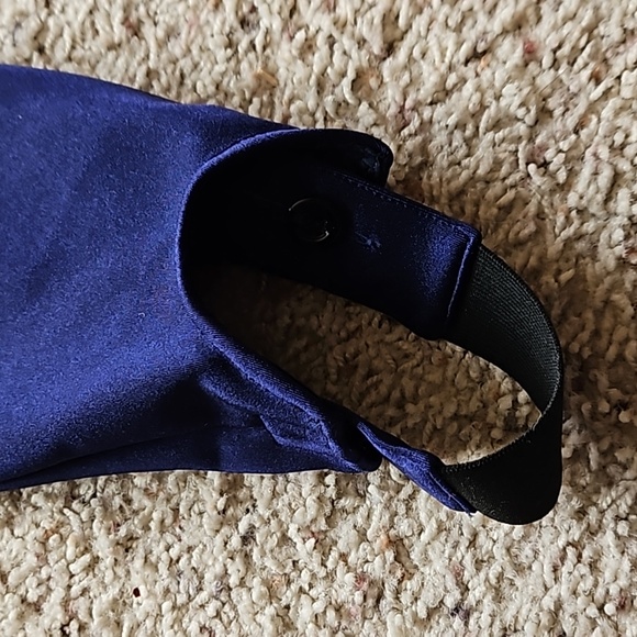 Gucci Dark Blue Black Band Zip Up Pant Slacks Leggings Tights Sz. 40 - Picture 4 of 13